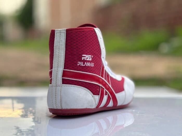 Kabaddi Shoes | White and Red - Image 2