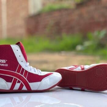 Kabaddi Shoes | White and Red