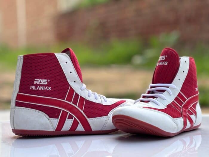 Kabaddi Shoes | White and Red - Image 4