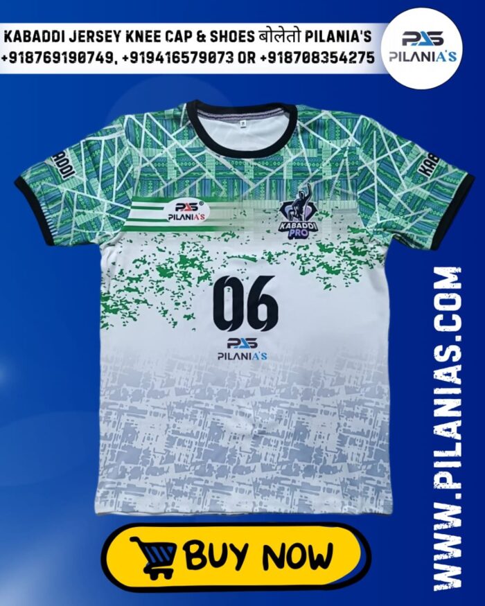 Kabaddi Jersey | Men's Kabaddi Sports Jersey New Model 2025 | Green Kabaddi Jersey - Image 3