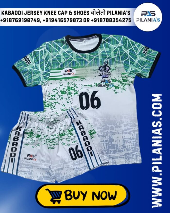 Kabaddi Jersey | Men's Kabaddi Sports Jersey New Model 2025 | Green Kabaddi Jersey