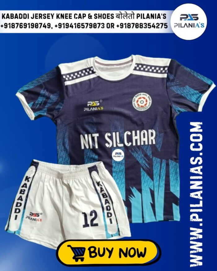 Kabaddi Jersey | Men's Kabaddi Sports Jersey New Model 2025 | Blue and White