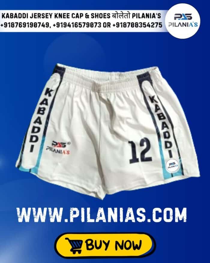 Kabaddi Jersey | Men's Kabaddi Sports Jersey New Model 2025 | Blue and White - Image 2