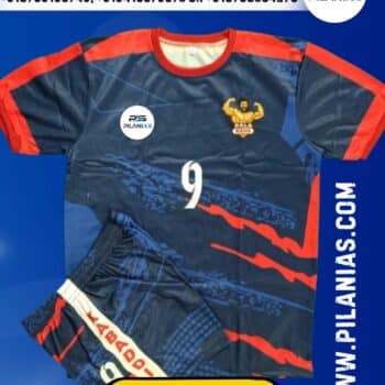 Kabaddi Jersey | Men's Kabaddi Sports Jersey New Model 2025 | Red and Blue Kabaddi Jersey