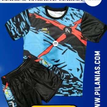 Kabaddi Jersey | Men's Kabaddi Sports Jersey New Model 2025 | Blue and Black New Design